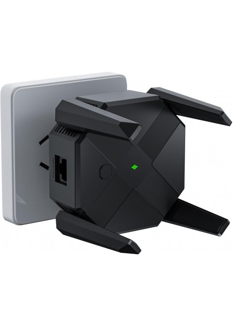 Wifi Extender Signal Booster (black)