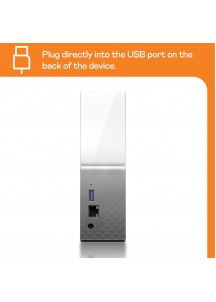 4TB My Cloud Home Personal Cloud , Single Drive, White