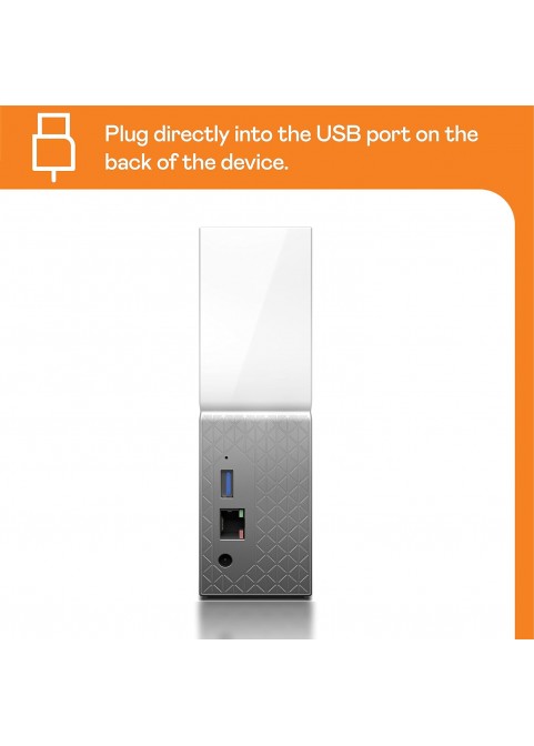 4TB My Cloud Home Personal Cloud , Single Drive, White