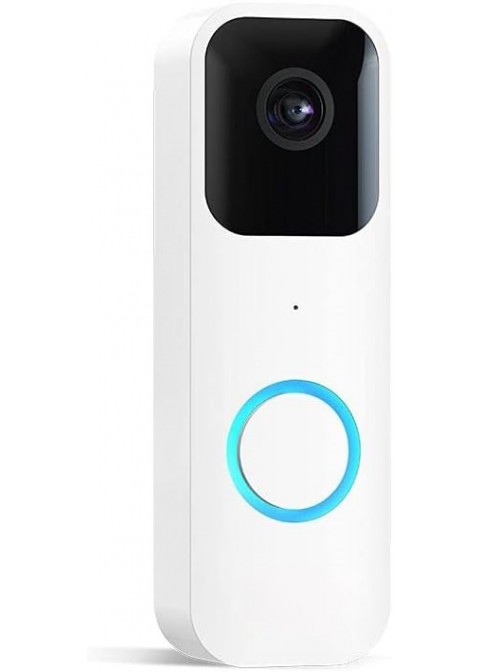 Blink Video Doorbell | Two-way audio, HD video, (white)